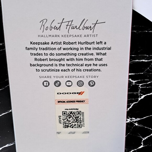 2024 Hallmark Keepsake 1964 Dodge D-100 All-American Trucks 30th in Series NIB - Picture 6 of 10